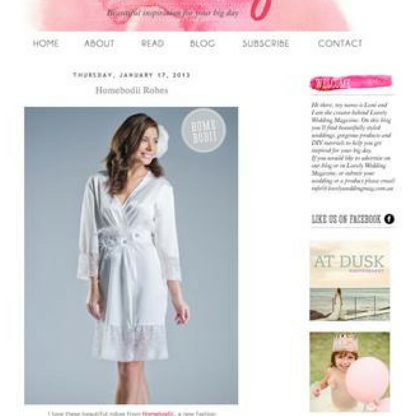 Lovely Magazine Jan 2013