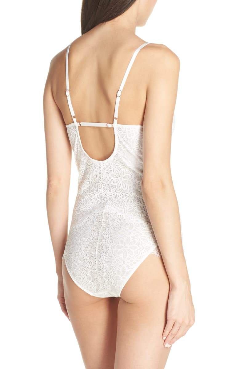 Emilia Bodysuit White | Homebodii