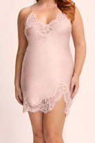 Sian Luxury Satin Slip Dusty Rose | Homebodii