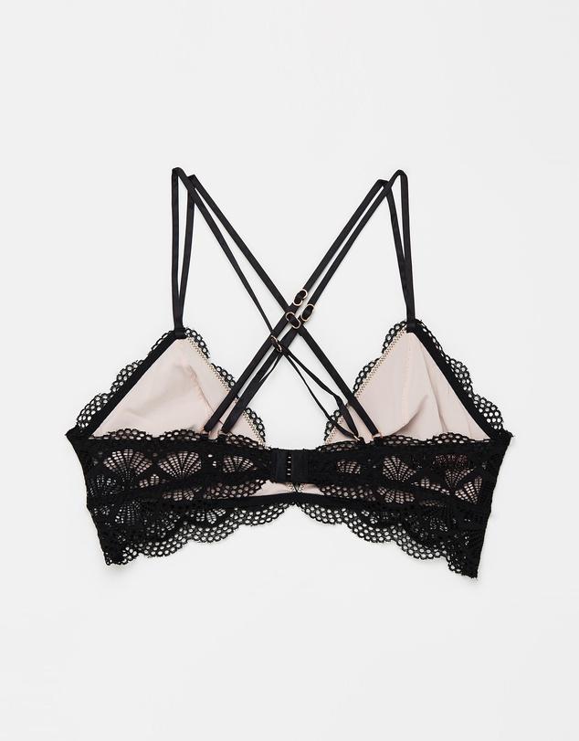 Ava Bralette Black | Homebodii