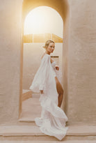 Gaylene Luxury Linen Bridal Robe | Homebodii