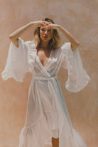 Gaylene Luxury Linen Bridal Robe | Homebodii