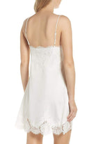 Olivia Luxury Satin Slip White | Homebodii