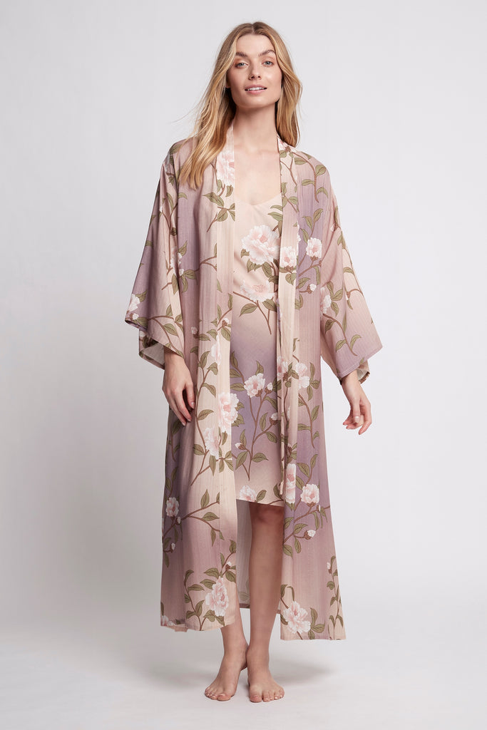 Nightfall Luxurious Viscose Robe | Homebodii