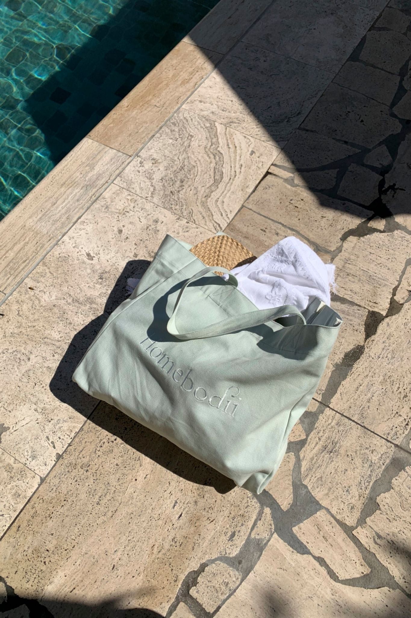 Homebodii Weekender Tote  Sage | Homebodii